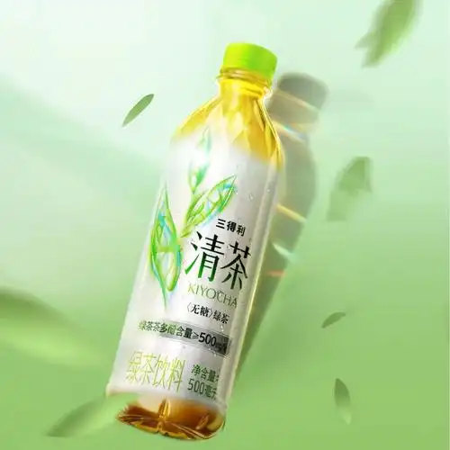 3得利清茶绿茶饮料栀意乌龙茶500ml 一箱15瓶-阿里巴巴