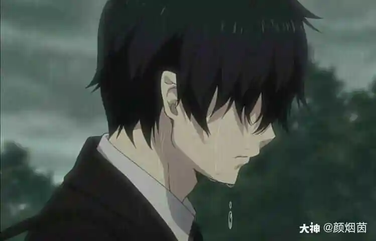 动漫壁纸# 悲伤的.