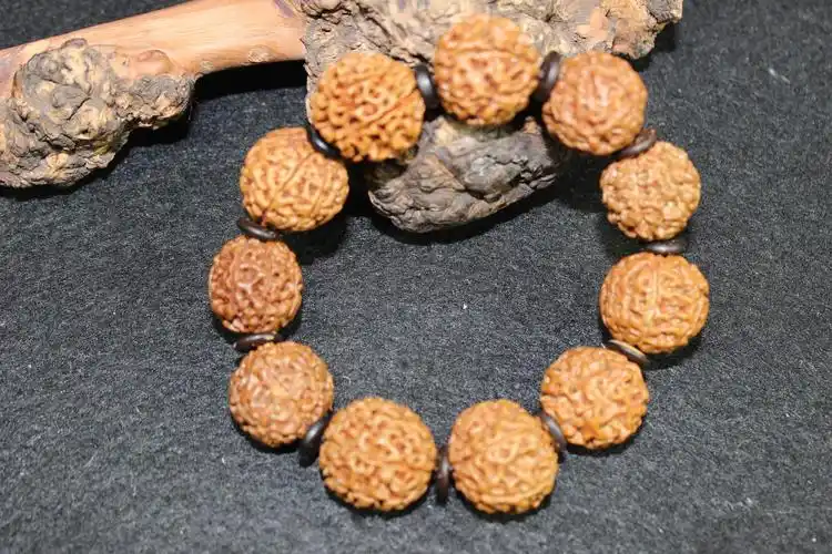 印度复古佛教金刚菩提手串通货手链六瓣菩提念珠佛珠工艺批发