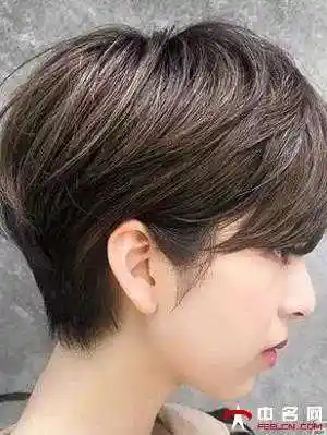 女生超短发帅气发型漏耳短发图片女2019最新款