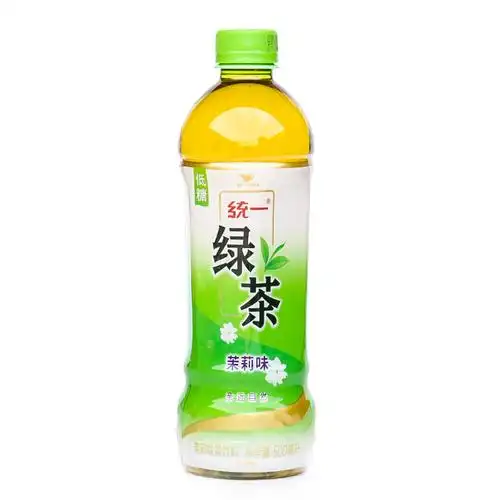 统一企业茶饮料 统一绿茶500ml*15瓶/整箱 饮料茉莉味绿茶低糖饮料【