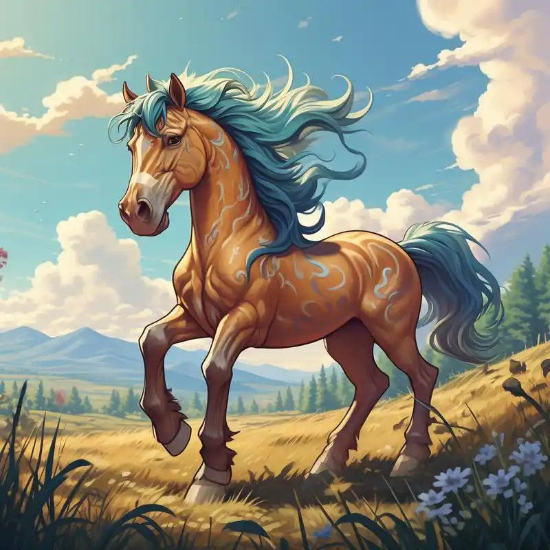 9866年属马专属微信头像99