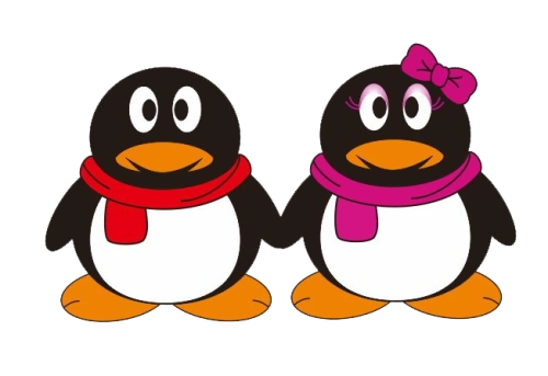 怎么给照片加上qq的水印,就那种一个透明的企鹅还有"qq"俩字母