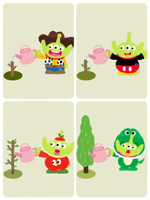 其次是现在#可可爱爱三眼仔  #玩具总动员  #玩具总动员三眼仔  #三眼